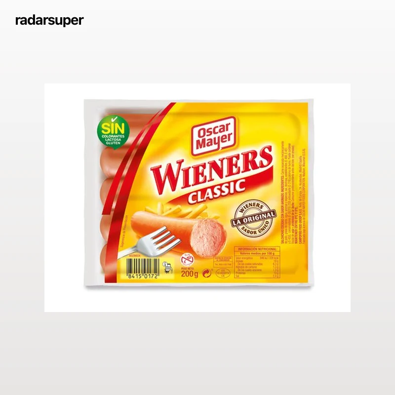 Salchichas wieners classic Oscar Mayer 200g