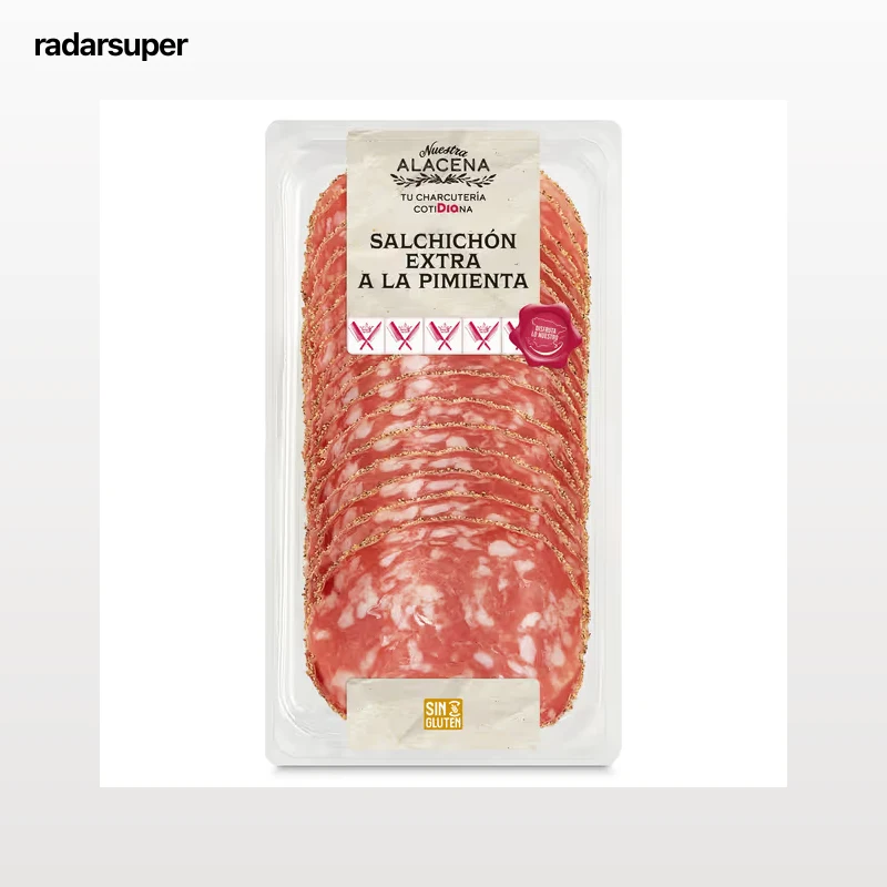 Salchichón a la pimienta Dia Nuestra Alacena 100 g