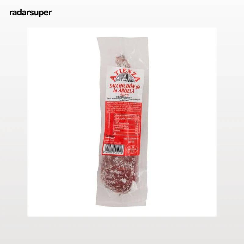 Salchichón de la abuela Atienza pieza 250g