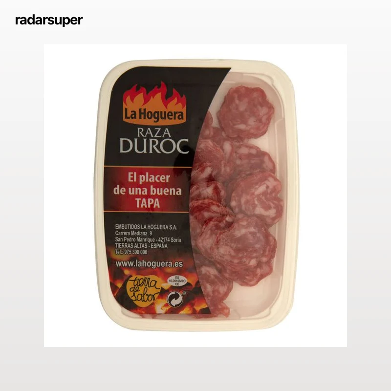 Salchichón duroc en tapas La Hoguera 100g