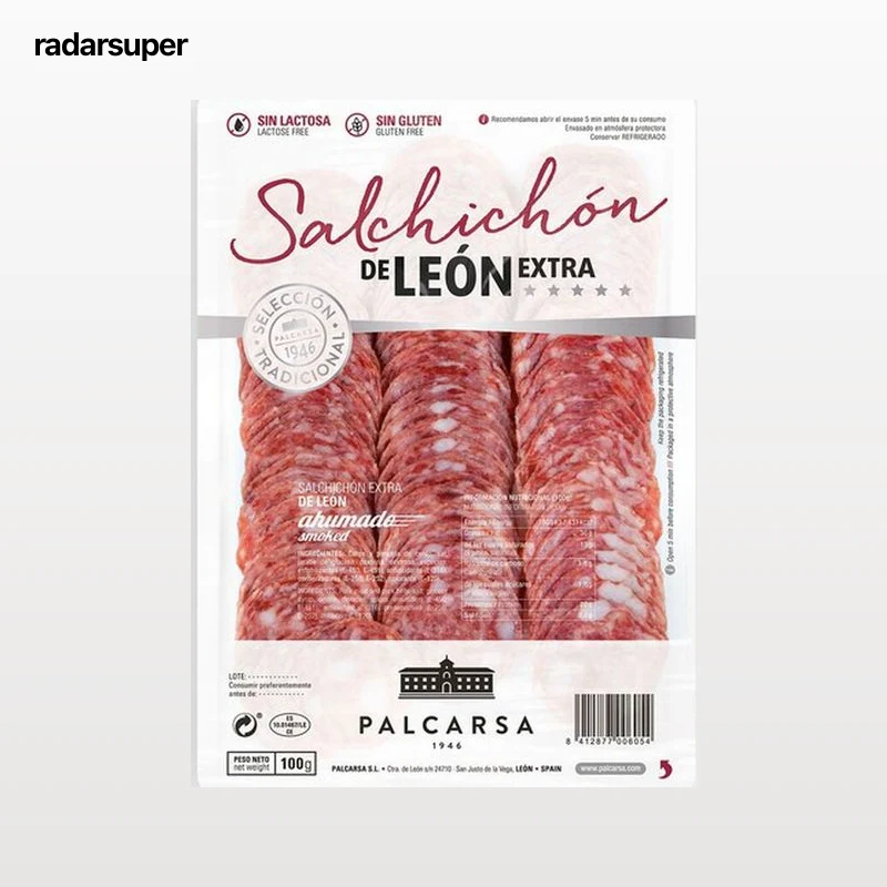 Salchichón en lonchas calidad extra ahumado Palcarsa 100 g