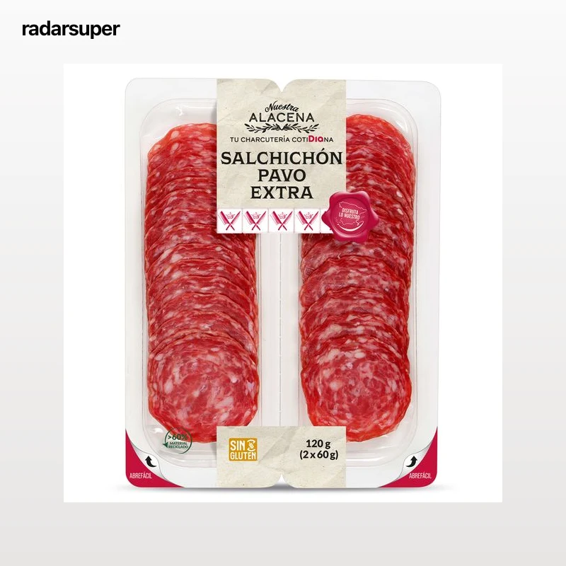 Salchichón de pavo extra Dia Nuestra Alacena 2 x 60 g