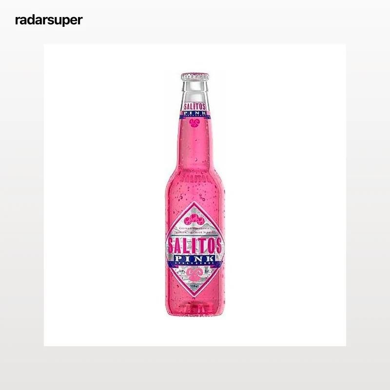 SALITOS PINK Cerveza aromatizada frutos rojos 330 ml.