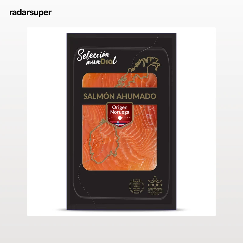Salmón ahumado Noruego Dia Selección Mundial 100 g