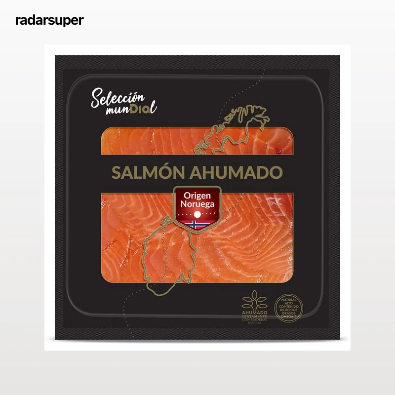 Salmón ahumado Noruego Dia Selección Mundial 200 g