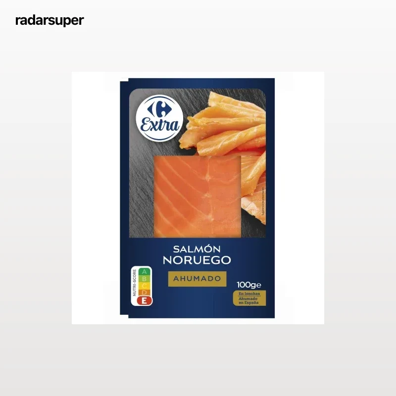Salmón ahumado noruego Carrefour Extra 100 g