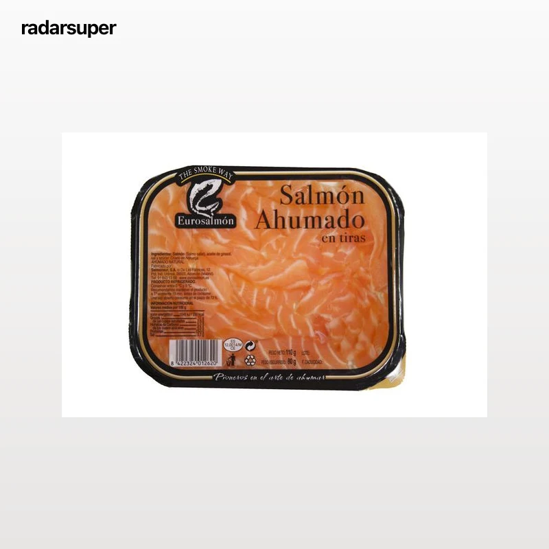 Salmón ahumado en tiras Eurosalmon 110g
