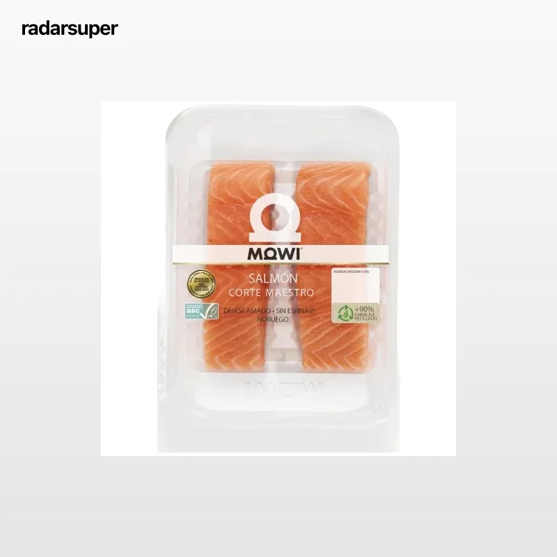 Salmón corte maestro Mowi pack de 2 unidades de 115 g