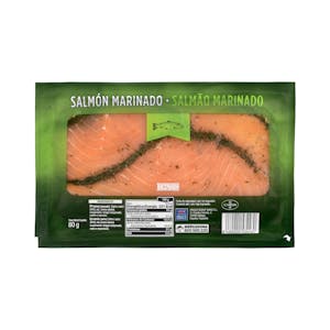 Salmón marinado