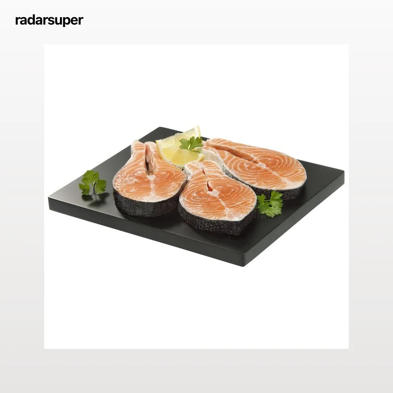Salmón en rodajas