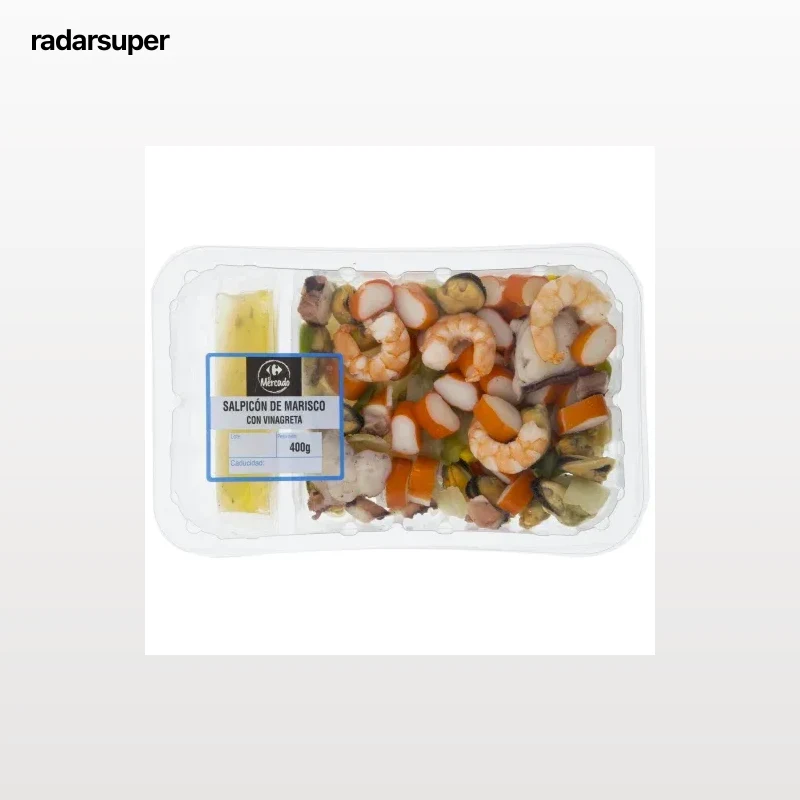 Salpicón de marisco con vinagreta Carrefour El Mercado 400 g
