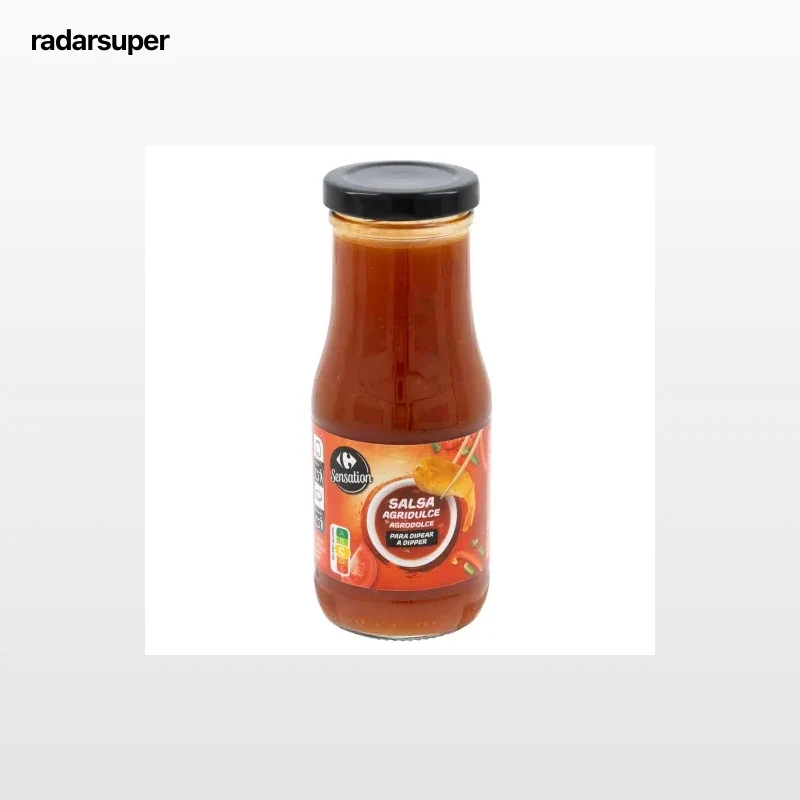 Salsa agridulce Carrefour Sensation tarro 285 g.