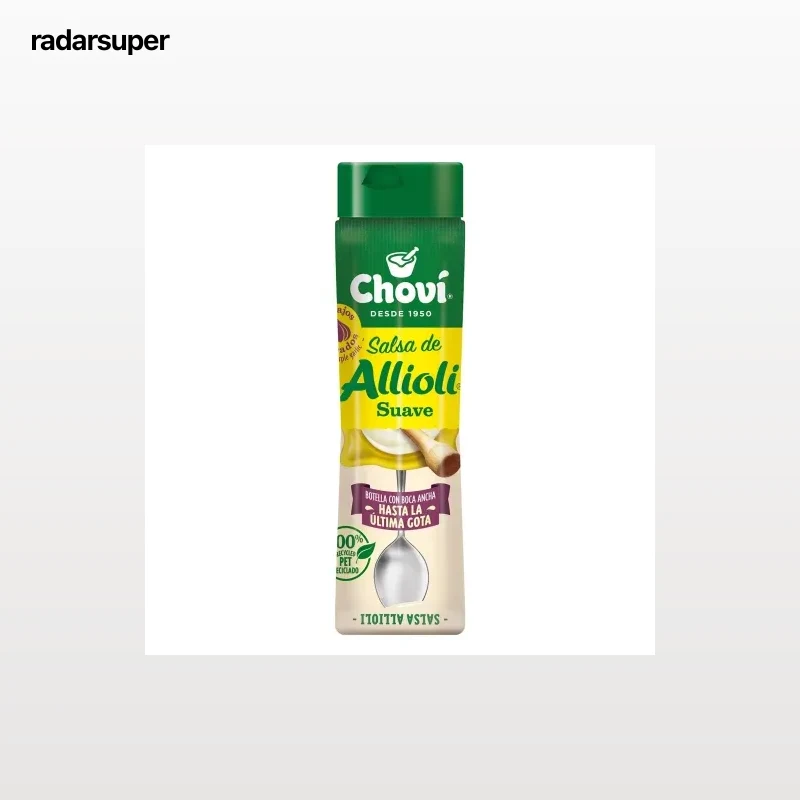 Salsa alioli Chovi bote 400 ml.