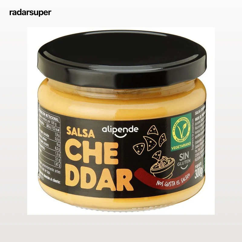 Salsa Alipende 300g cheddar