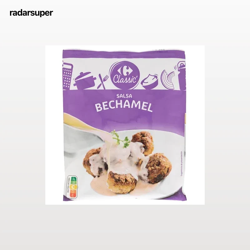 Salsa bechamel deshidratada Classic Carrefour 60 g.