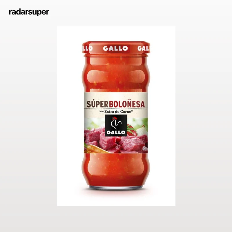 Salsa boloñesa para pasta y pizza Gallo 350g