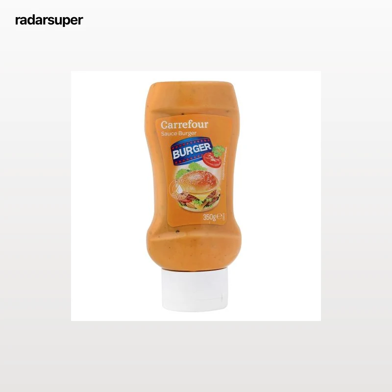 Salsa burger Carrefour envase 350 g.