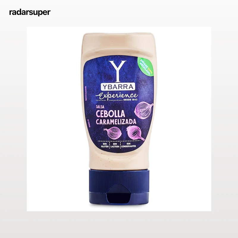 Salsa de cebolla caramelizada Ybarra 250 ml