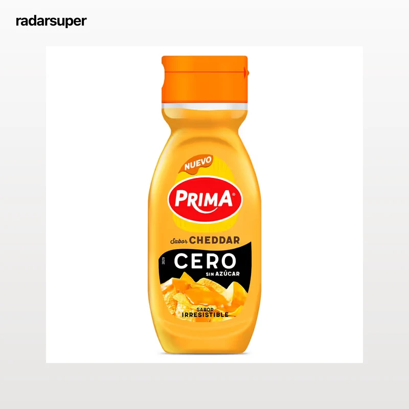 Salsa cheddar cero Prima 260 g