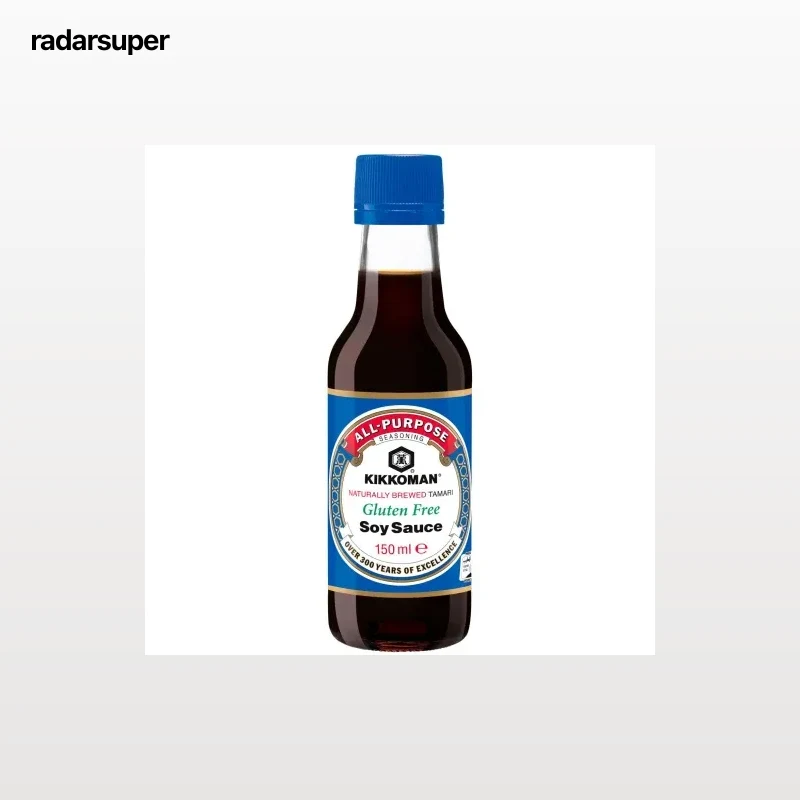 Salsa de soja Kikkoman sin gluten botella 150 ml.