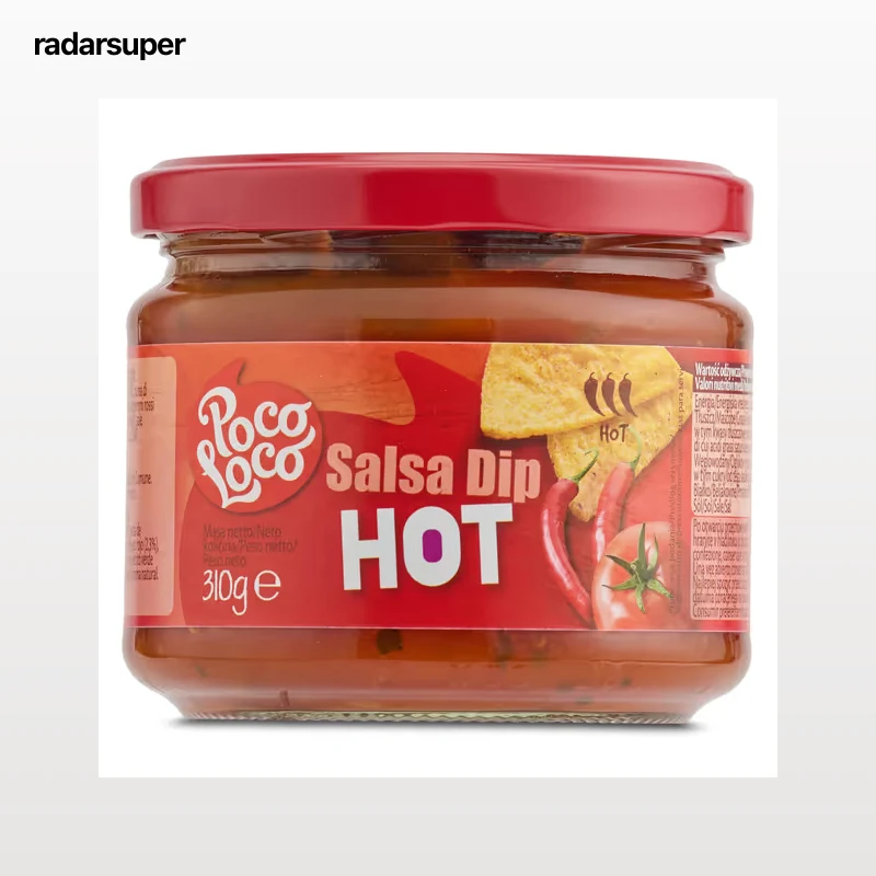 Salsa dip hot picante Poco loco 310 g
