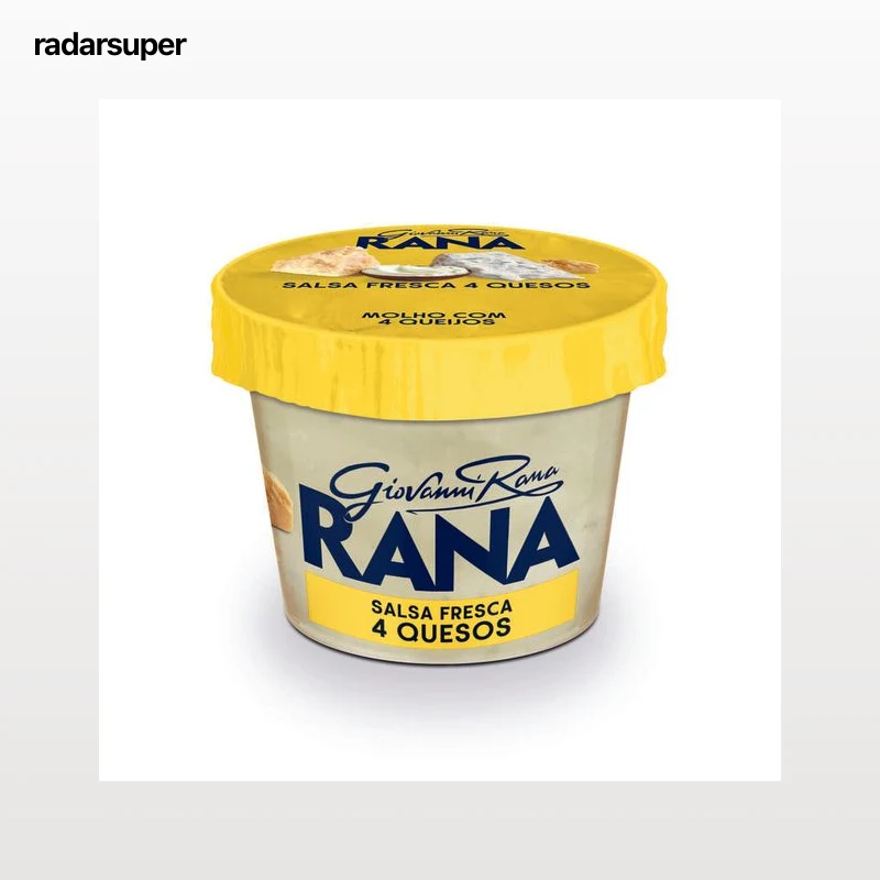 Salsa fresca 4 quesos Rana 180g
