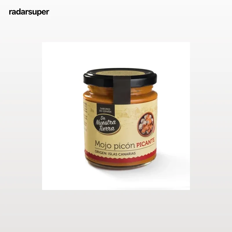 Salsa mojo picón picante De Nuestra Tierra 200 g.