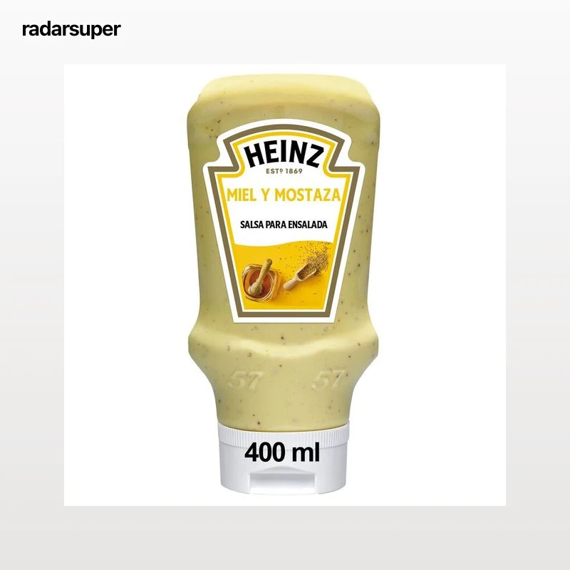 Salsa mostaza y miel Heinz 400ml
