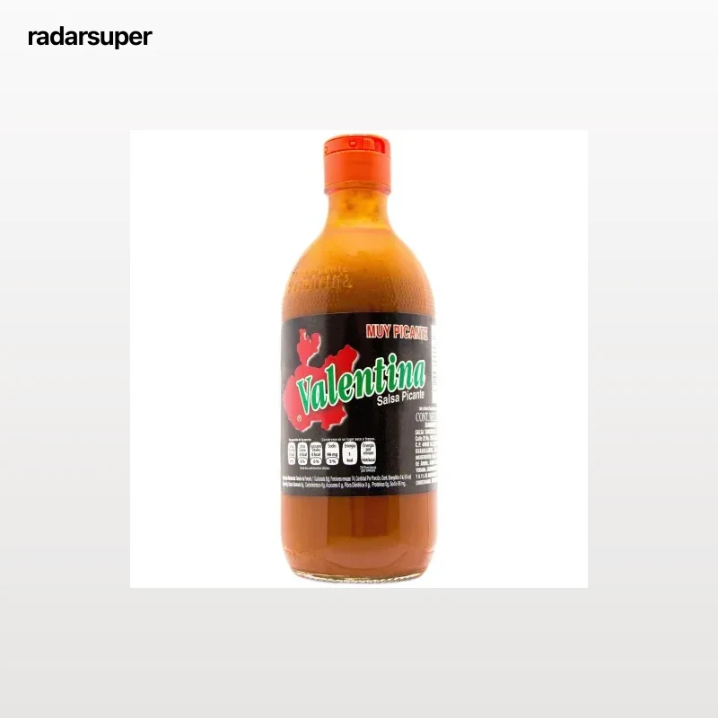 Salsa muy picante Valentina envase 370 g.