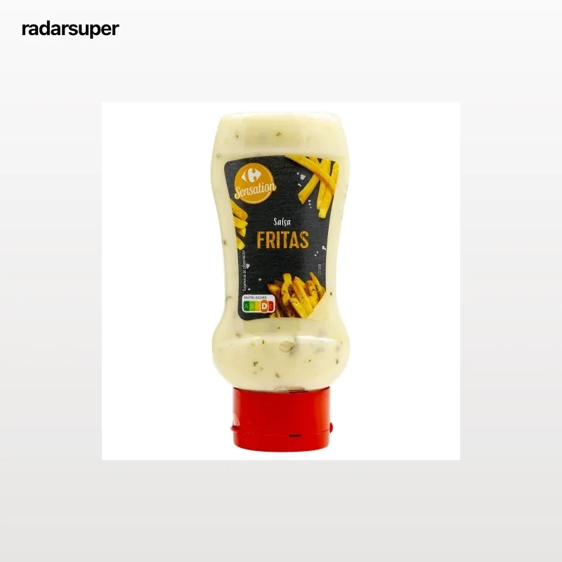 Salsa para patatas fritas Sensation Carrefour envase 355 g.