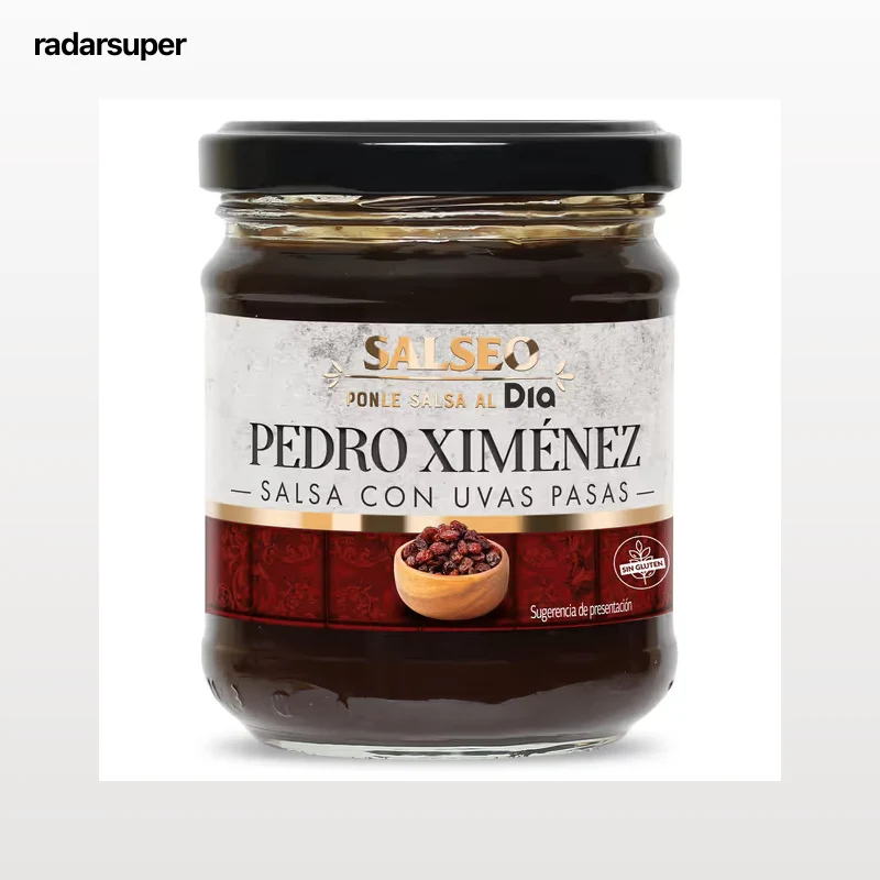 Salsa de pedro ximénez Dia Salseo 210 g