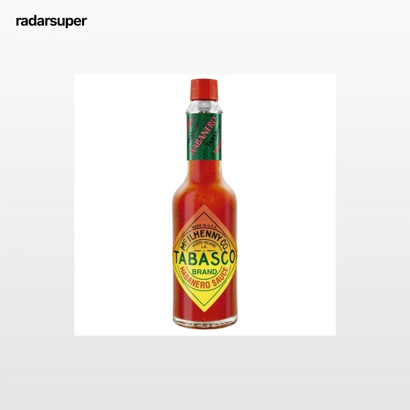 Salsa picante habanero sabor fuerte Tabasco 60 ml.