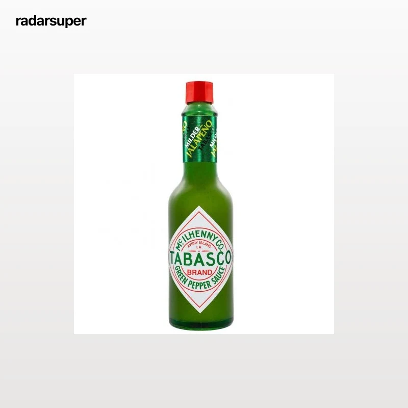 Salsa tabasco verde Mc.Ilhenny co. botella 60 ml.