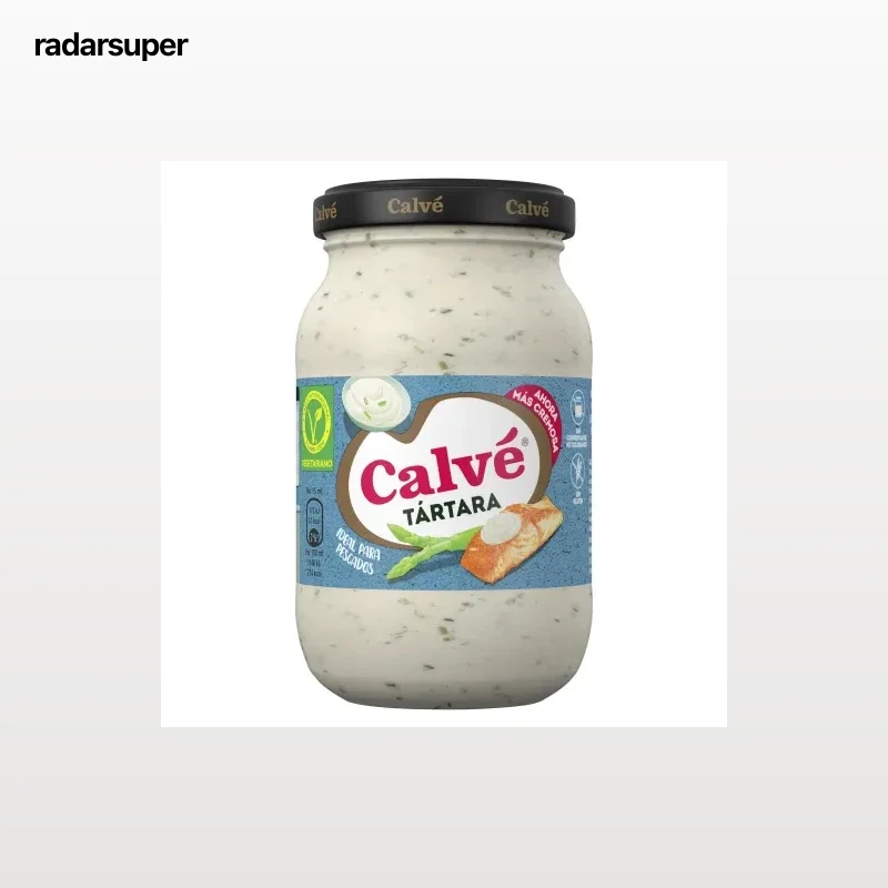Salsa Tártara Calvé sin gluten 210 ml.