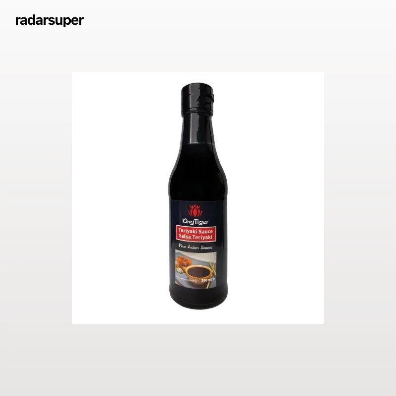 Salsa Teriyaki King Tiger botella 250 ml.