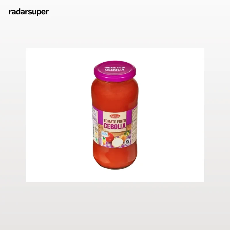 Salsa de tomate con cebolla