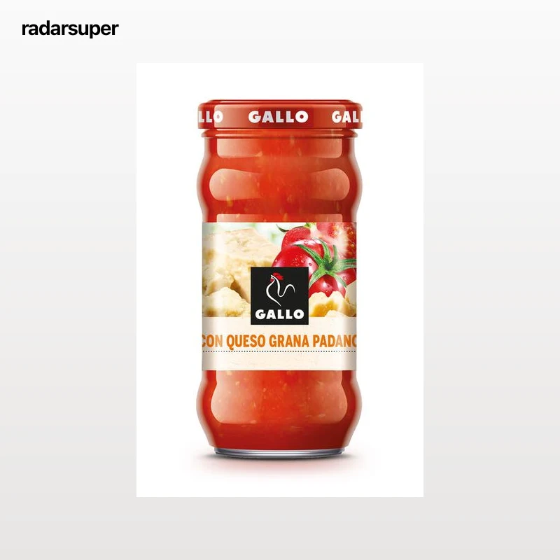 Salsa de tomate con queso Grana Padano Gallo 350gr