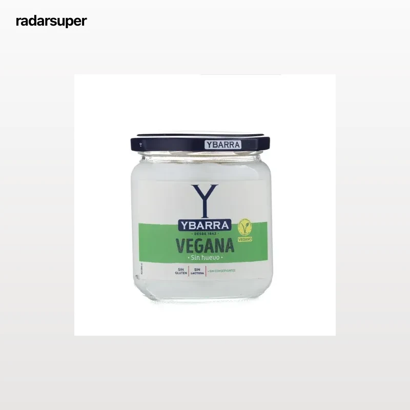 Salsa vegana Ybarra sin gluten y sin lactosa frasco 300 g.