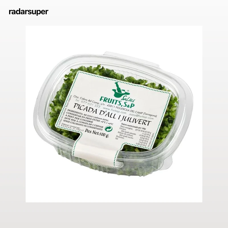 SALSES FRUITS Tarrina de picada de ajo y perejil 100g