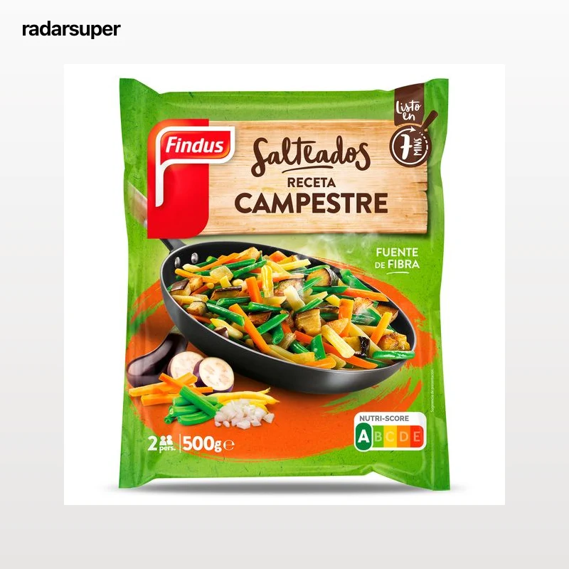 Salteado receta campestre Findus 500 g