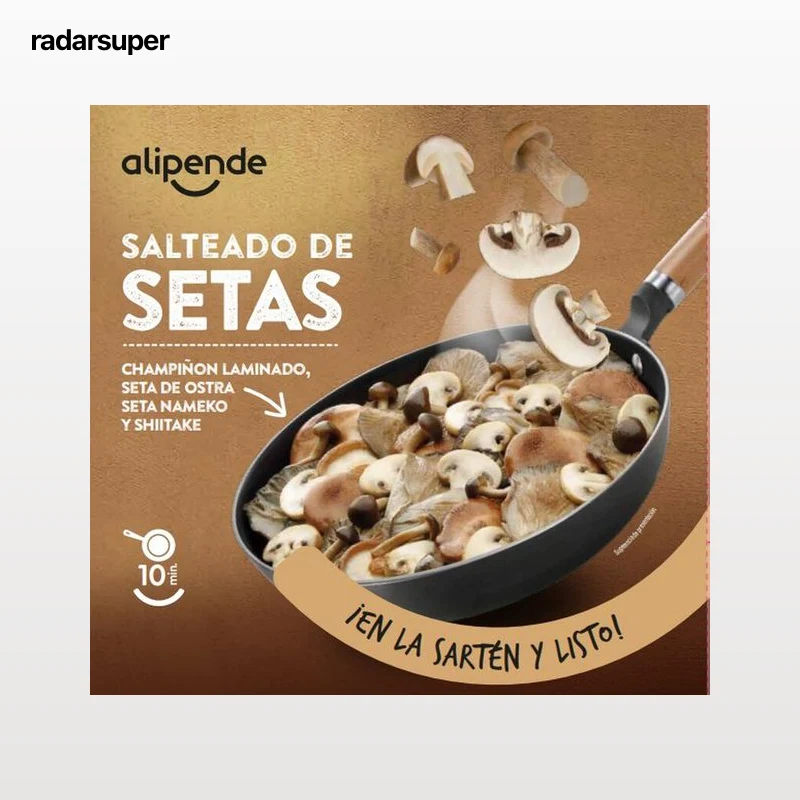 Salteado de setas Alipende 450g