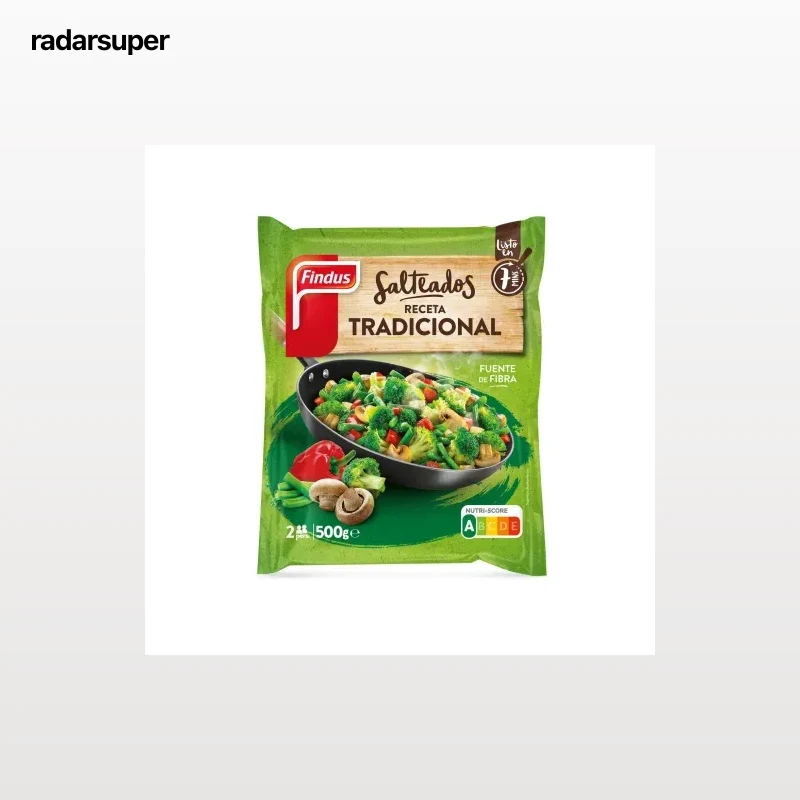 Salteado verduras receta tradicional Findus-Salteados 500 g.