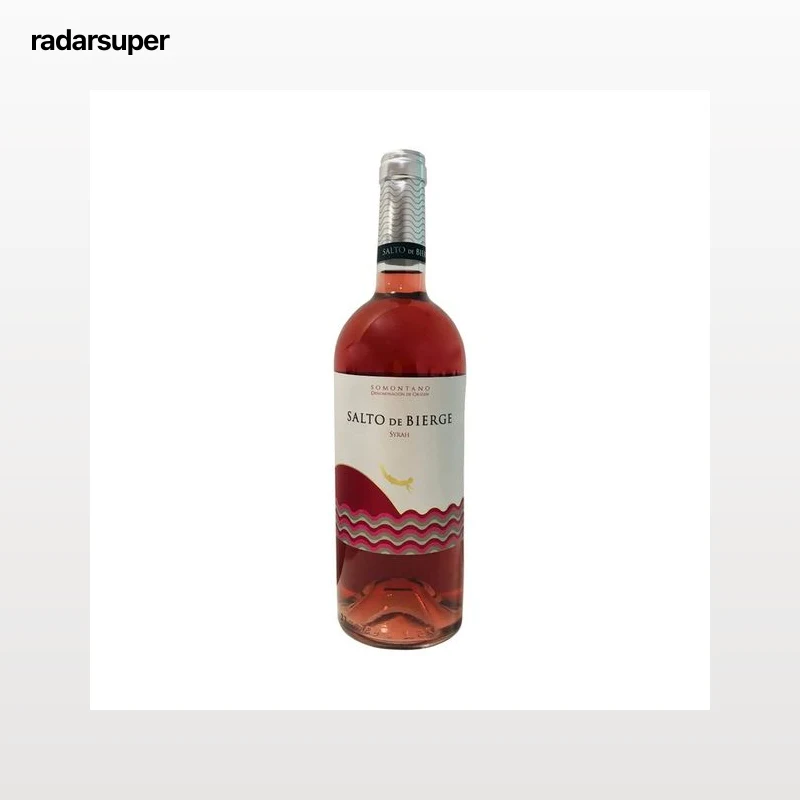 SALTO DE BIERGE  Vino rosado con D.O. Somontano botella 75 cl.