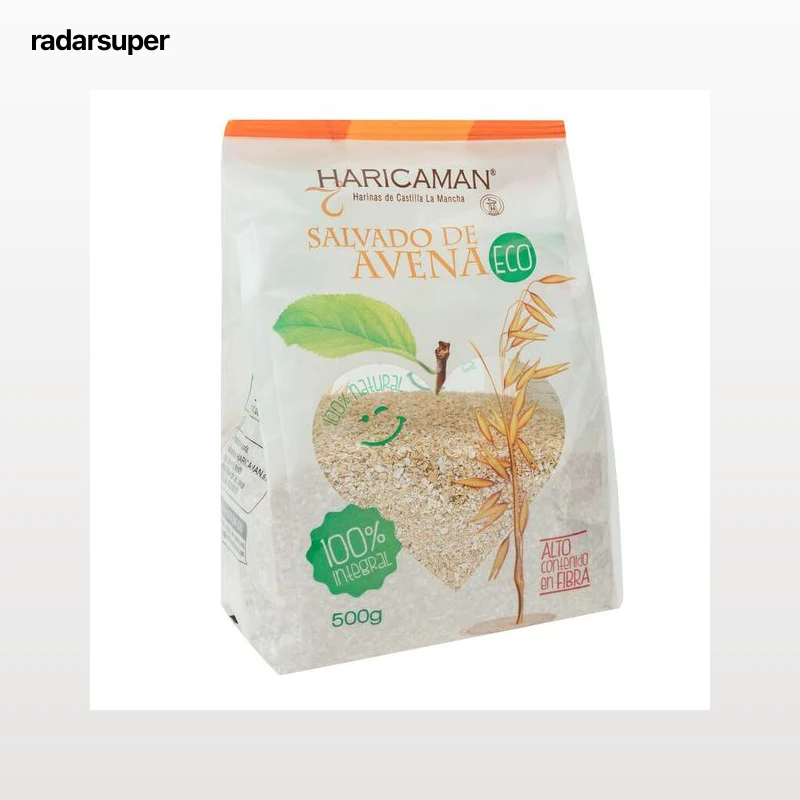 Salvado de avena ecológico Haricaman 500g