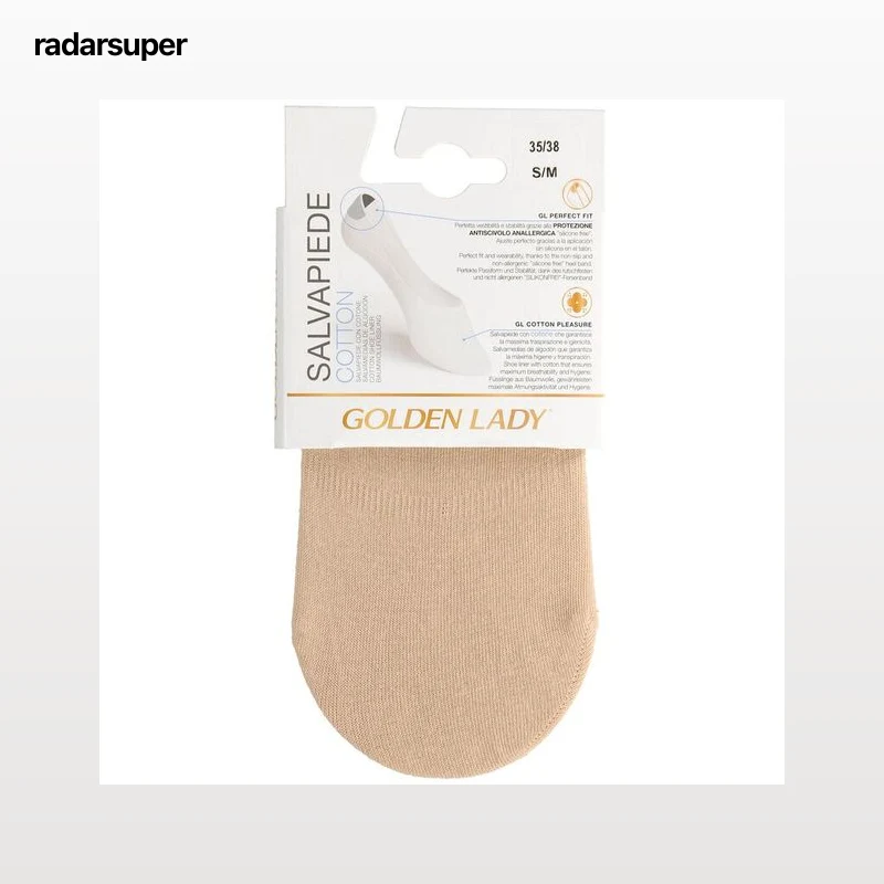 Salvapies Algodón Golden Lady T-M 2U Natural