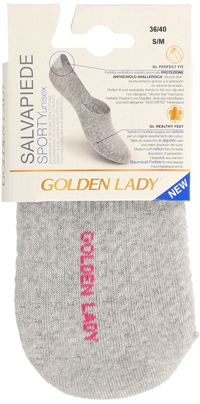 Salvapies deportivo Golden Lady Talla M Gris
