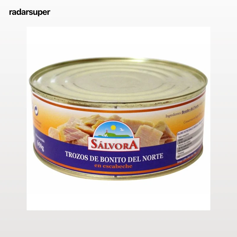 SÁLVORA Bonito del norte en escabeche lata de 585 g.