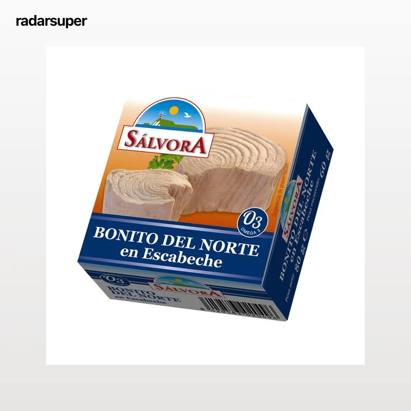 SÁLVORA Bonito del norte en escabeche lata 80 g.
