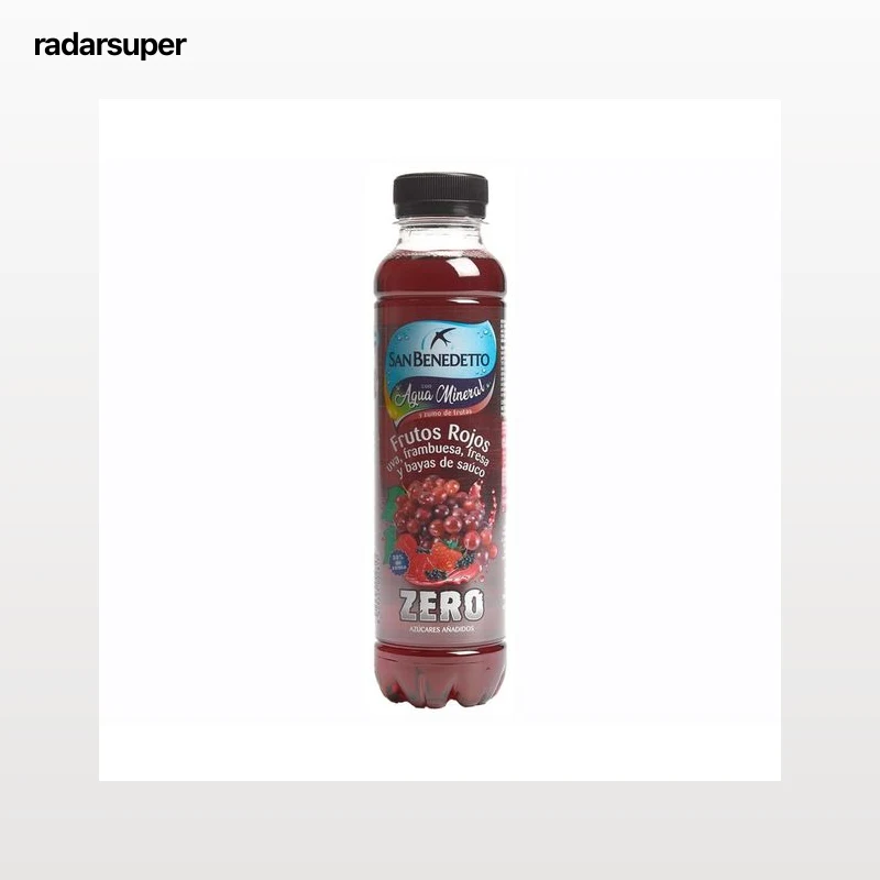SAN BENEDETTO Refresco Zero frutos rojos botella 40 cl.