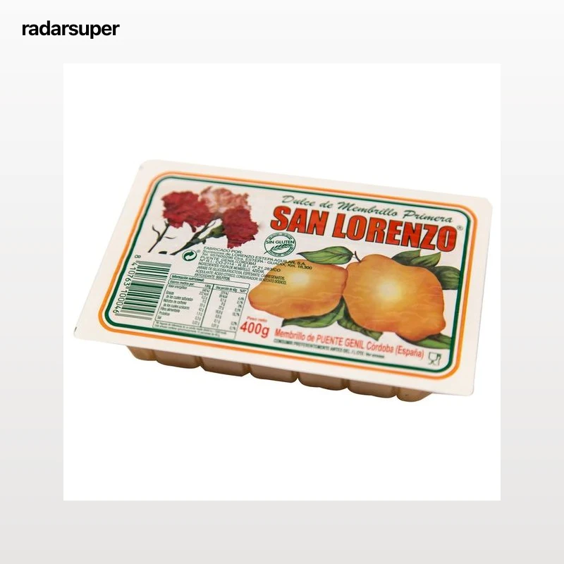 SAN LORENZO Dulce de membrillo de Córdoba SAN LORENZO tarrina 400 g.
